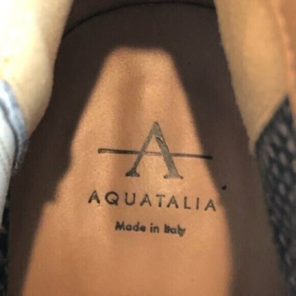 NEW Aquatalia Light Beige Suede Waterproof Winter Warm Comfy Ankle Booties 8.5 - Picture 6 of 9